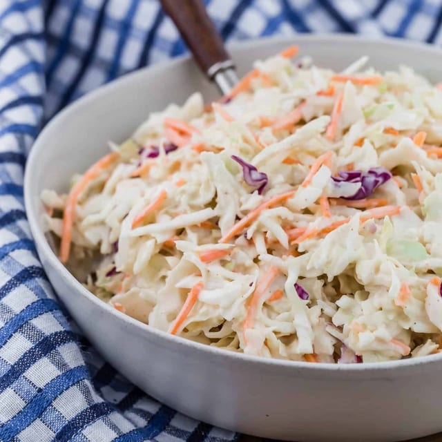 Creamy Coleslaw.