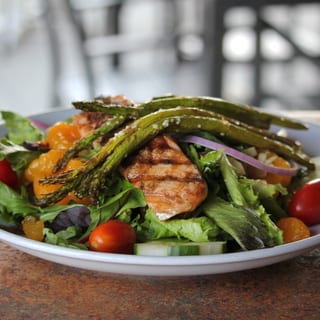 Salmon & Grilled Asparagus